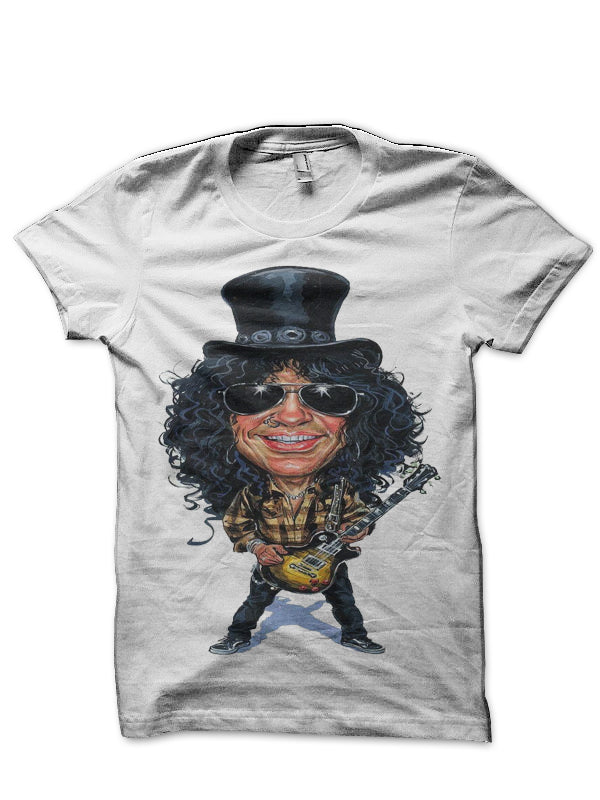 Slash White T-Shirt