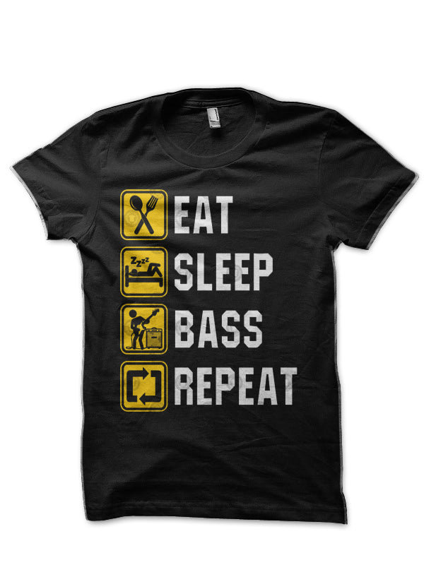 Eat Sleep Bass Repeat T-Shirt