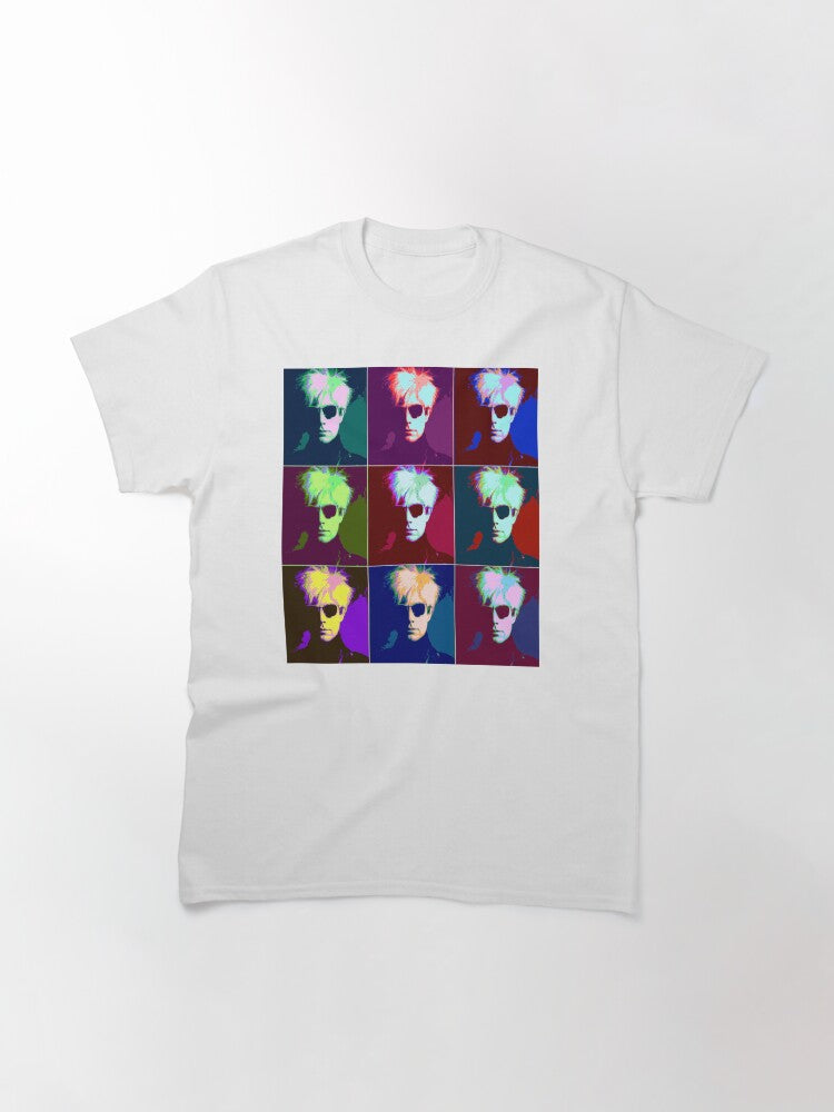 Pop Icon Vibes – Pop Art Graphic Half Sleeve T-Shirt