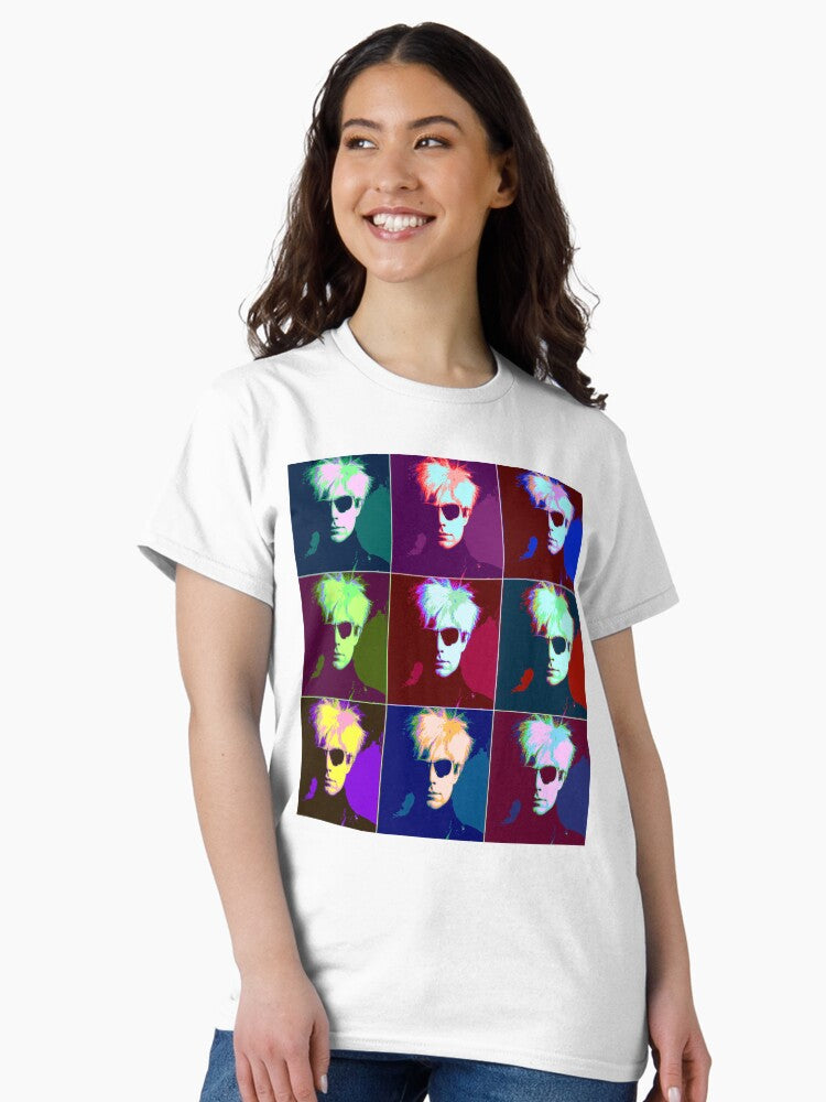 Pop Icon Vibes – Pop Art Graphic Half Sleeve T-Shirt