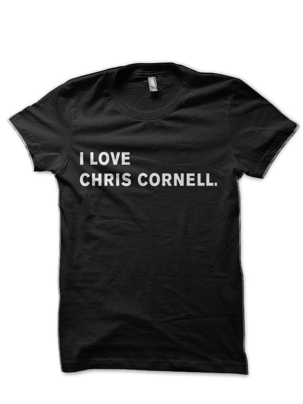 I Love Chris Cornell Audioslave Half Sleeve T-Shirt