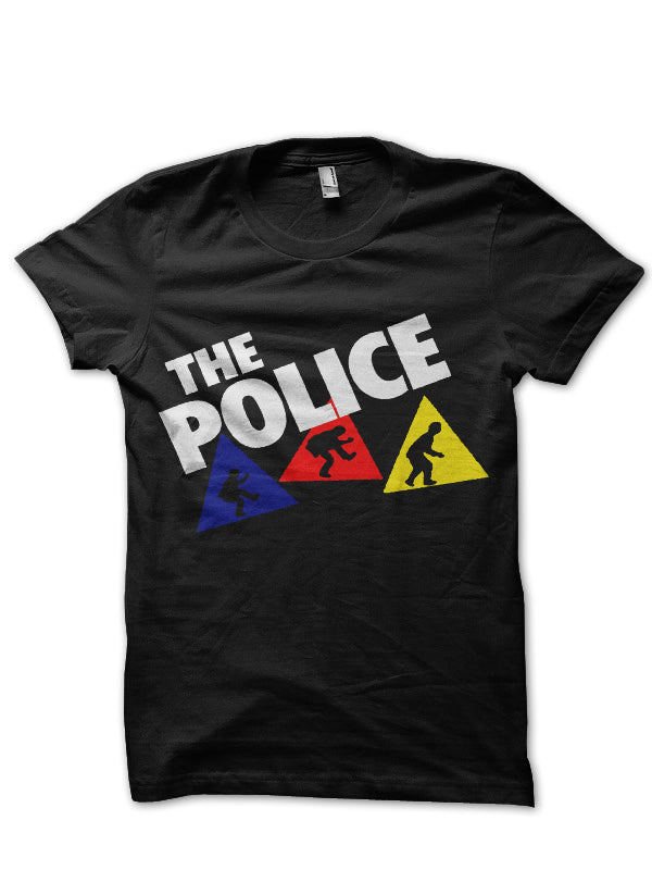 New Wave Band Black T-Shirt