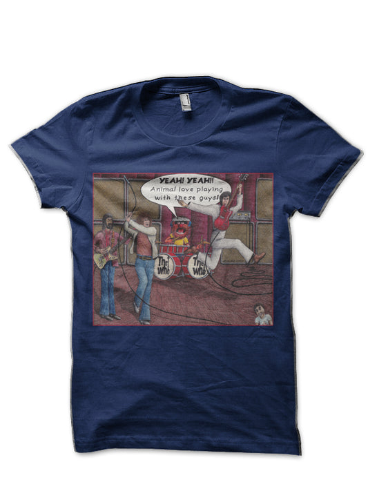 The who Navy  Blue T-Shirt