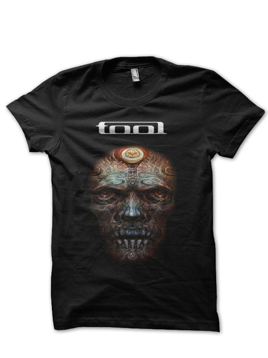 Tool half Sleeve Black T-Shirt
